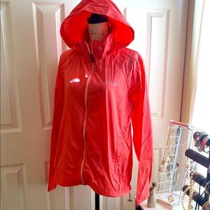 Columbia Pink Utility Jacket with Hood XXL plus